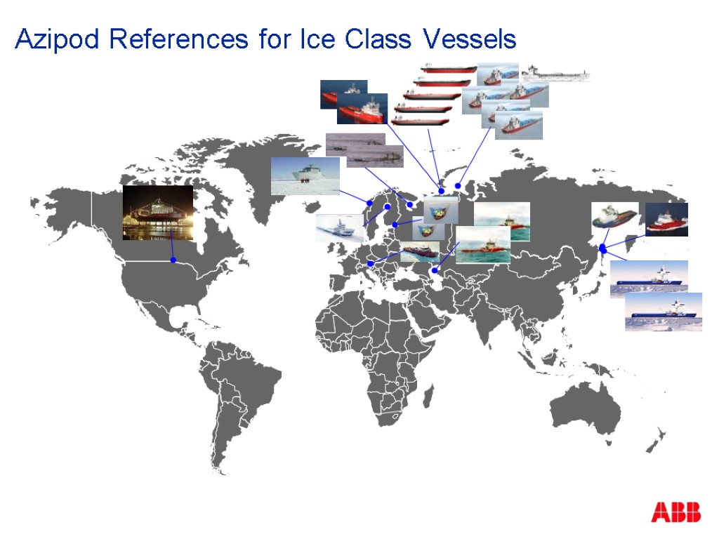 Azipod References for Ice Class Vessels
